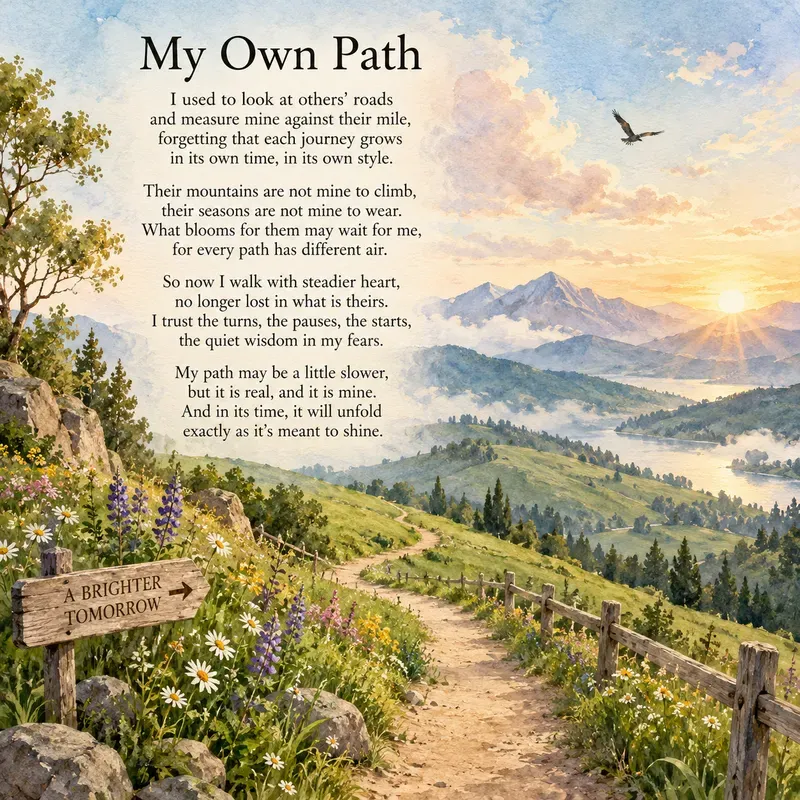Watercolor Poetry Posters