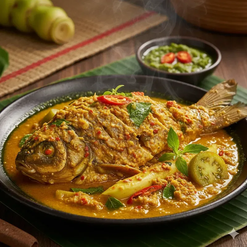 Sumatera Utara Dishes Stock Photos