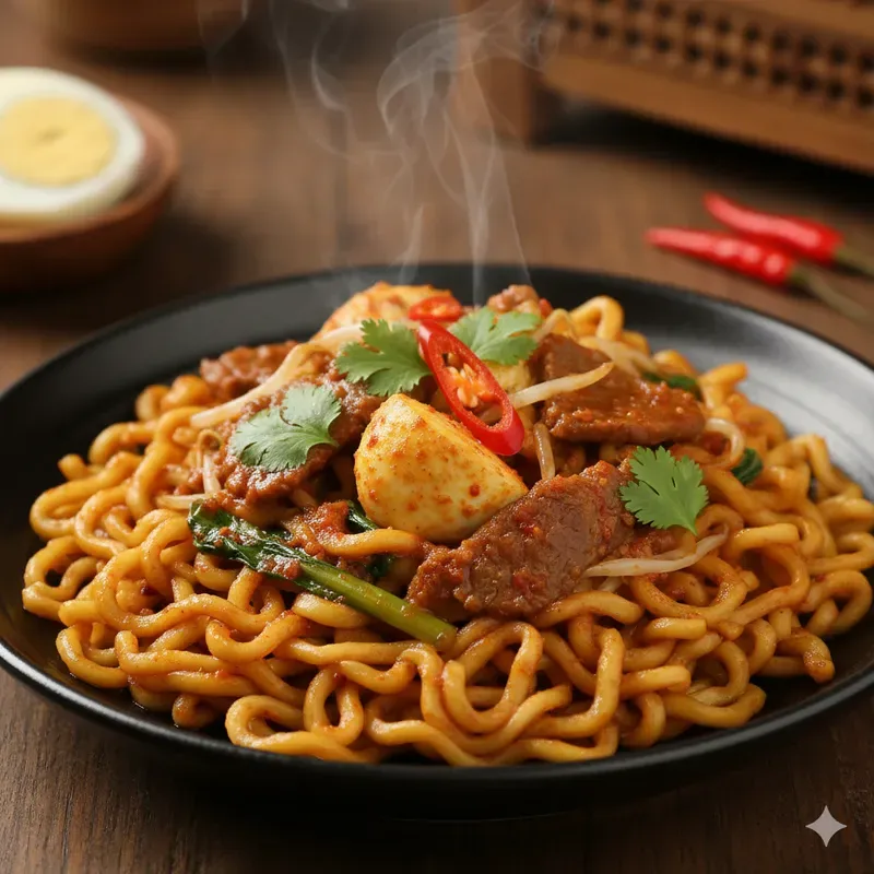 Sumatera Utara Dishes Stock Photos