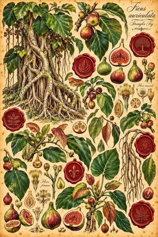 Vintage Victorian Botanical Stickers