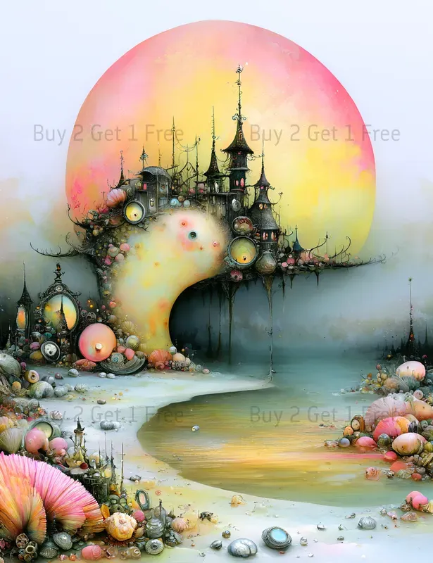 Vintage Surreal Fantasy Junk Journals