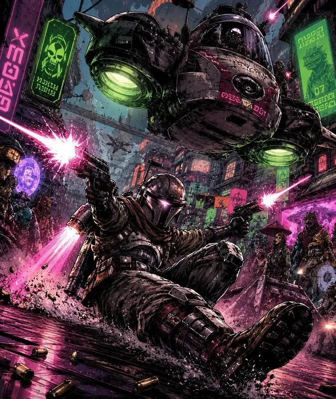 Cinematic Graphic Novel Art Generator