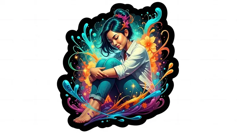 Neonglow Fantasy Sticker Masterpieces