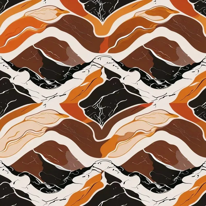 Seamless Boho Geode Pod Wallpapers