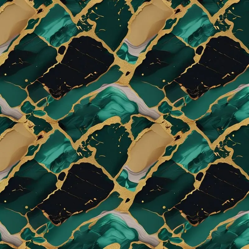 Seamless Boho Geode Pod Wallpapers