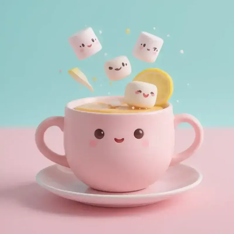 Cute Kawaii 3D Clay Toy Characters