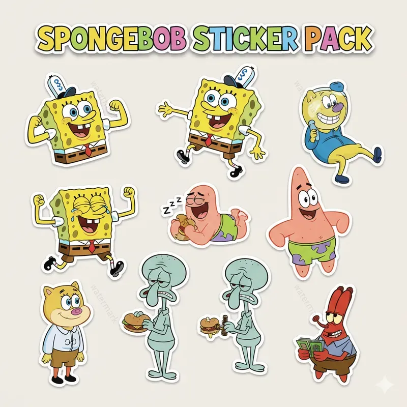 Cartoon Sticker Pack Generator