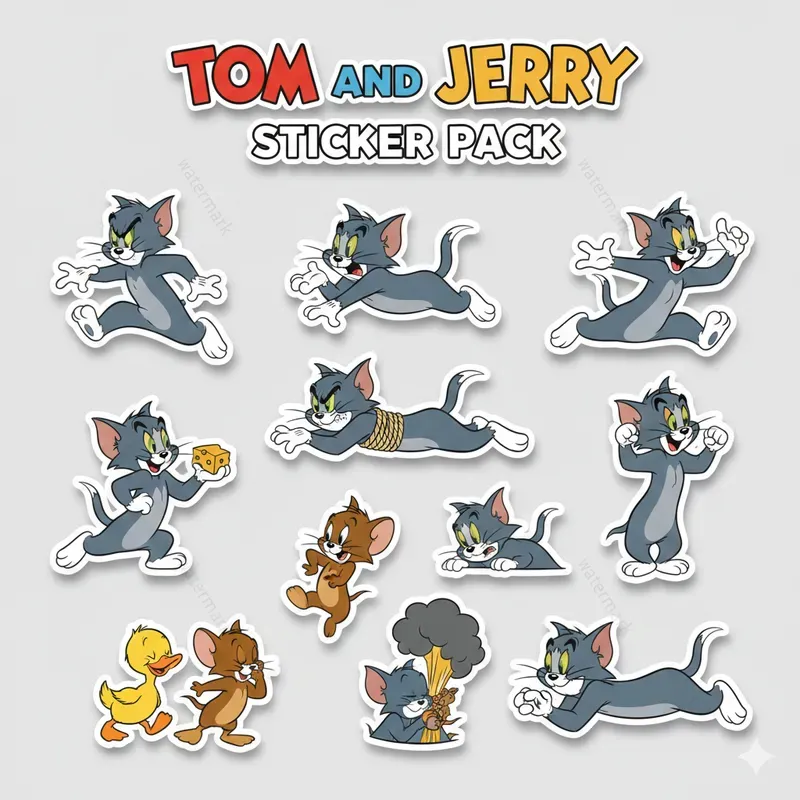 Cartoon Sticker Pack Generator