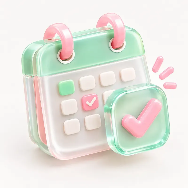 3D Glossy Icons