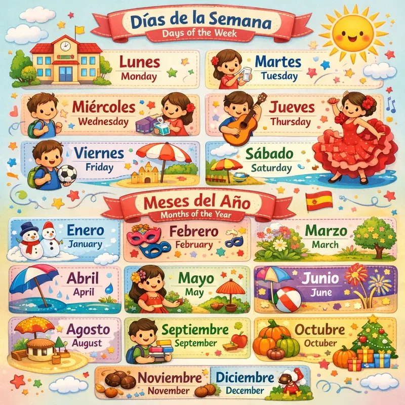 Multilingual Kids Educational Posters