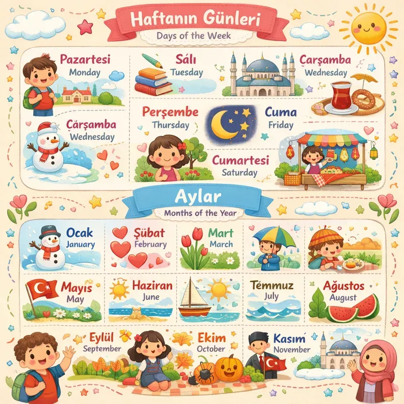 Multilingual Kids Educational Posters