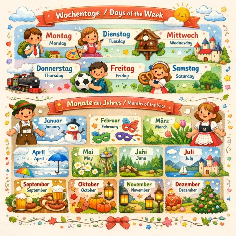Multilingual Kids Educational Posters