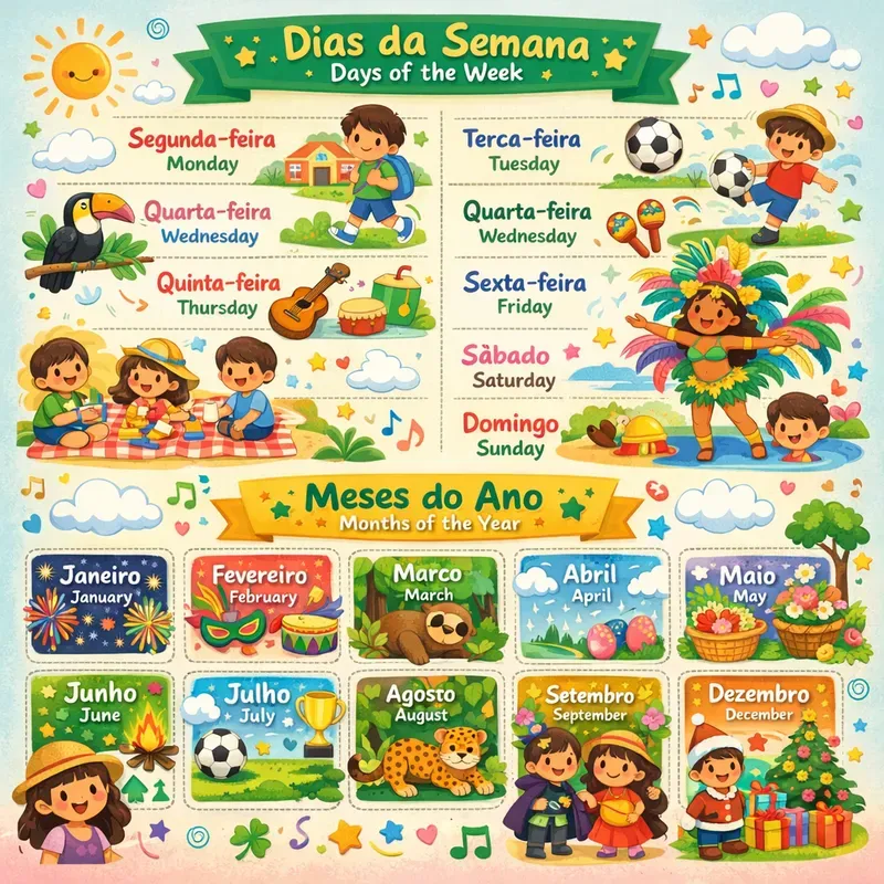 Multilingual Kids Educational Posters