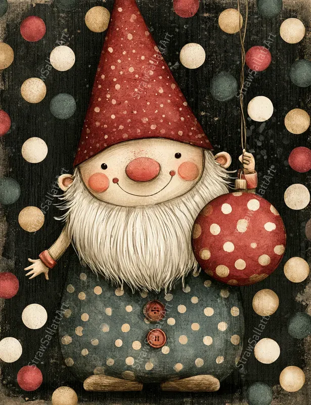 Stylized Christmas Postcard Junk Journals