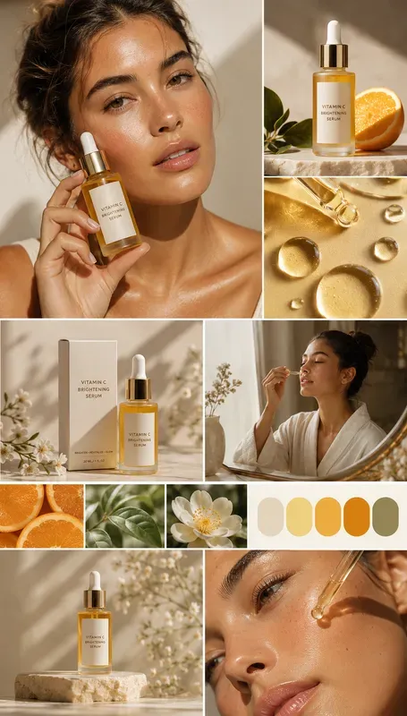 Skincare Campaign Visual Boards