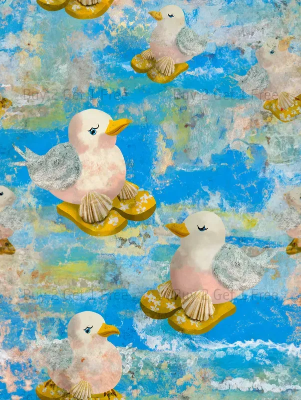 Sunset Splash Society Pattern Backgrounds