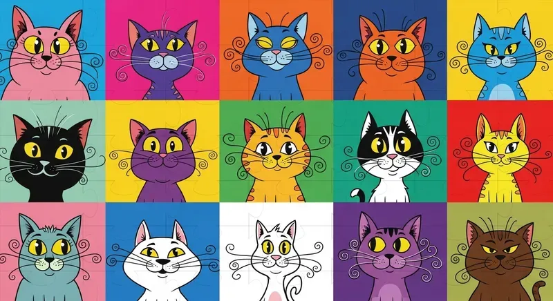 Whimsical Cartoon Faces