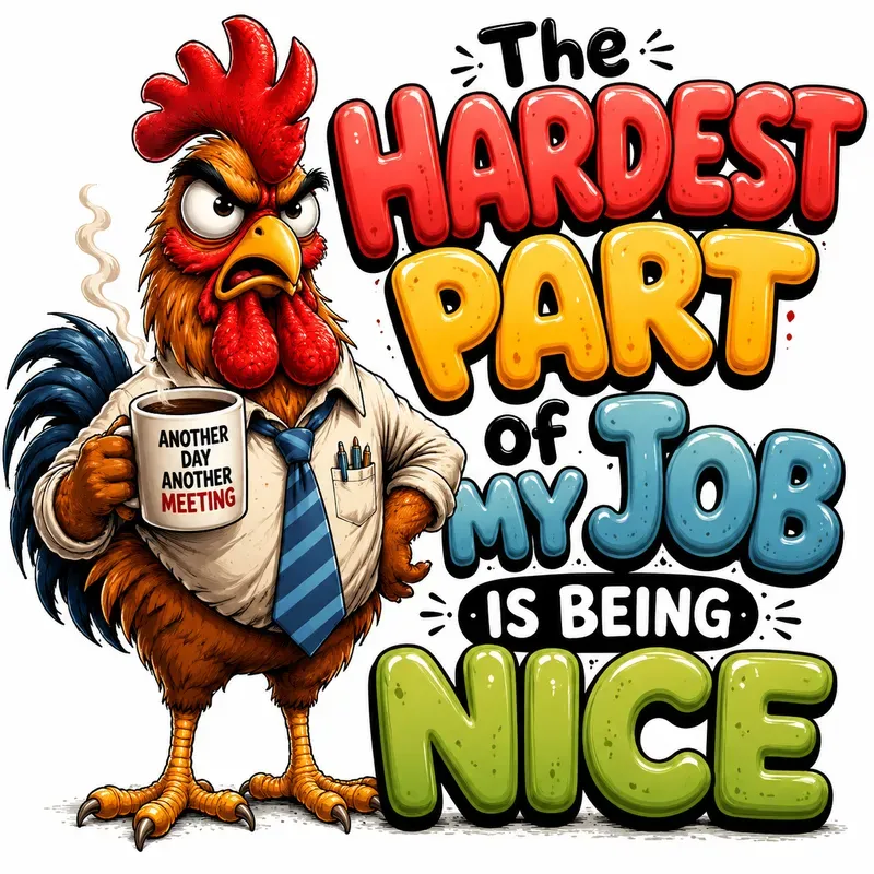 Funny Office Animal Tees