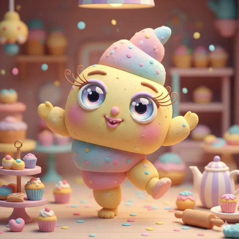 Sweet Clay Bread Character Worlds