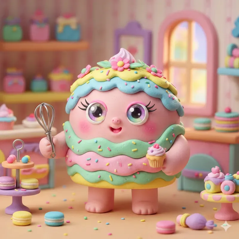 Sweet Clay Bread Character Worlds