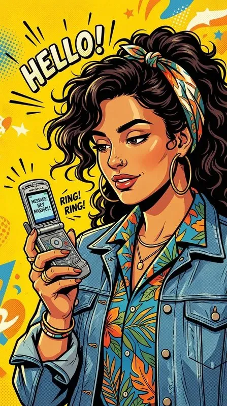 Vibrant Retro Pop Portraits