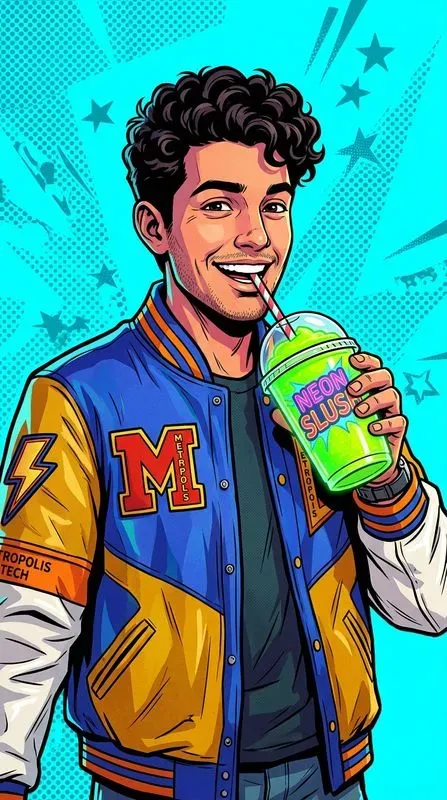 Vibrant Retro Pop Portraits