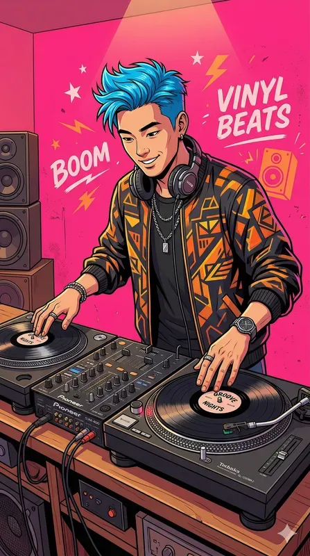 Vibrant Retro Pop Portraits