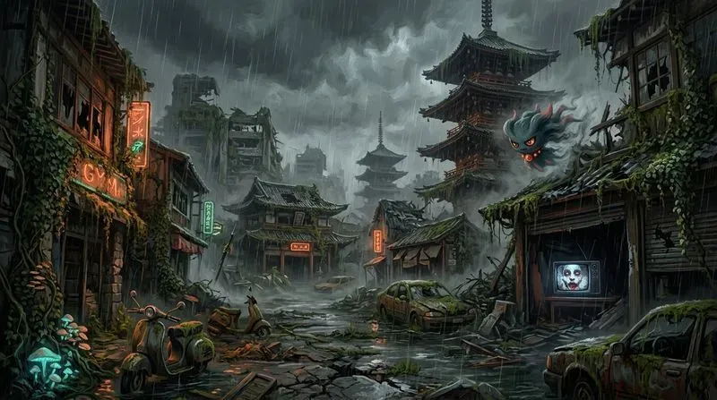 Dark Fantasy Abandoned Monster Worlds