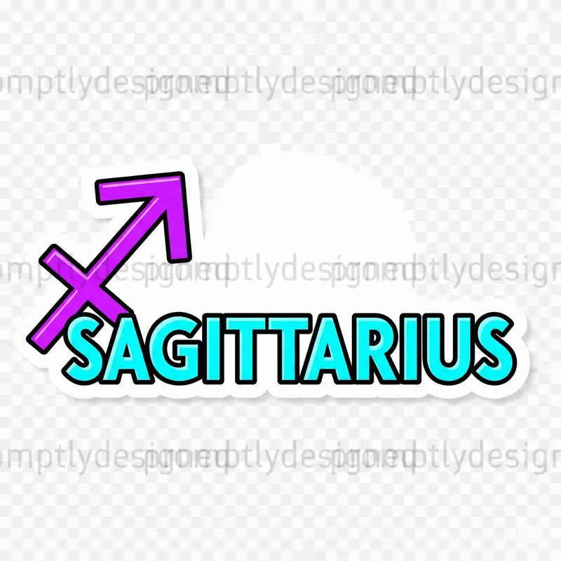 Neon Zodiac Stickers