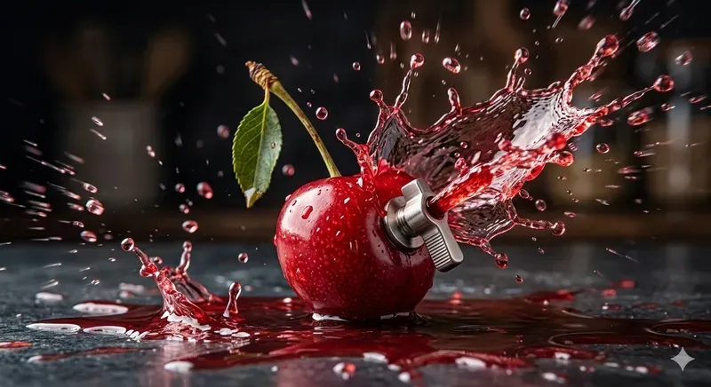 Explosive Fruit Splash Art