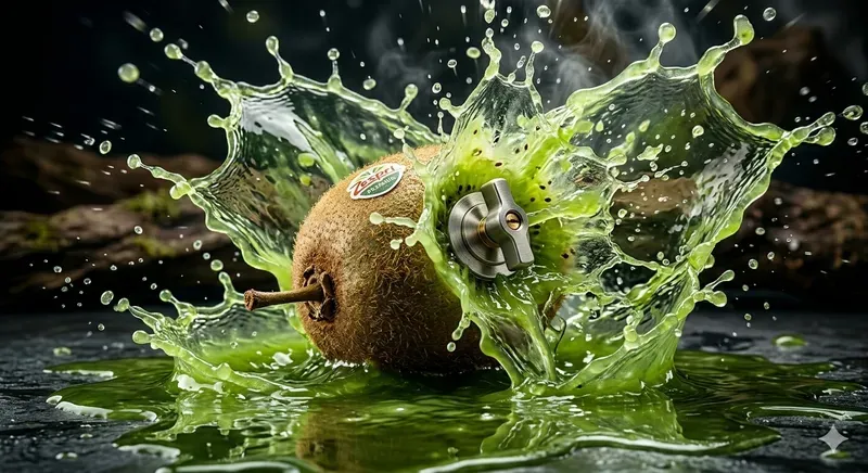 Explosive Fruit Splash Art