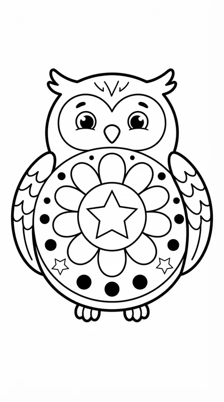 Cute Animal Mandalas For Kids