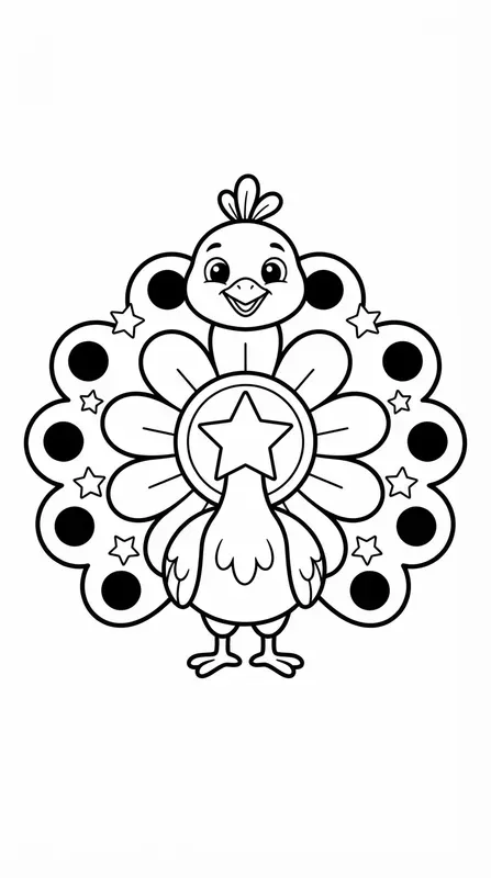 Cute Animal Mandalas For Kids