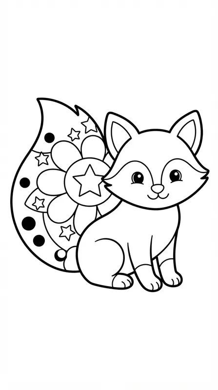 Cute Animal Mandalas For Kids