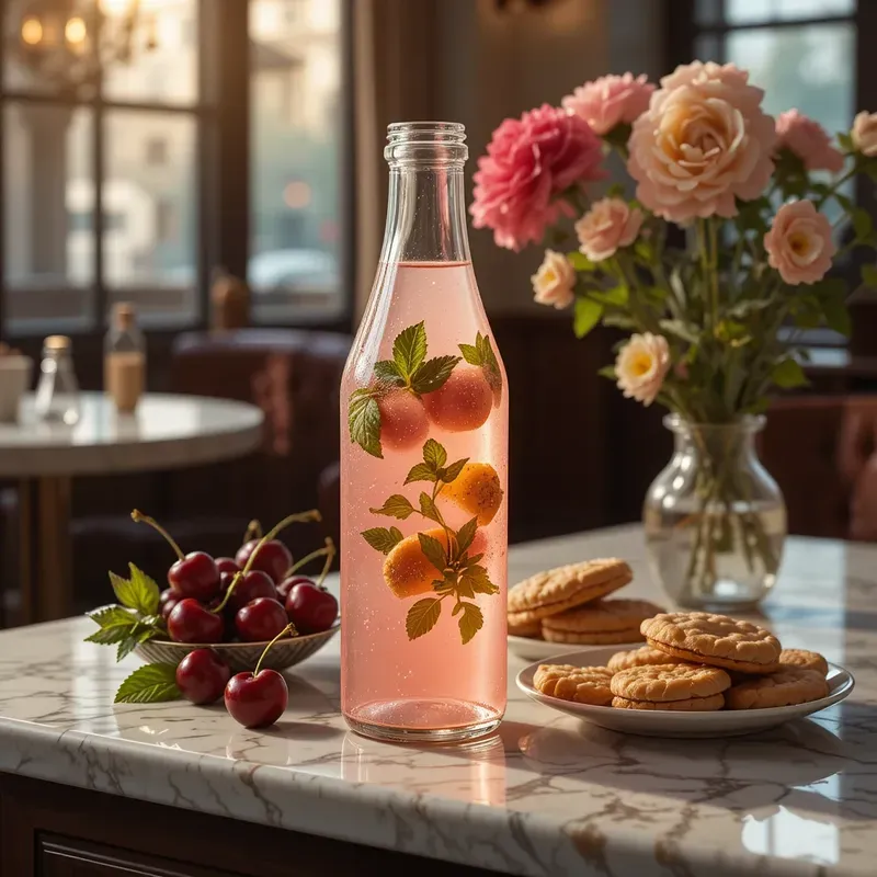 Vintage Sweets Floral Caf Aesthetics