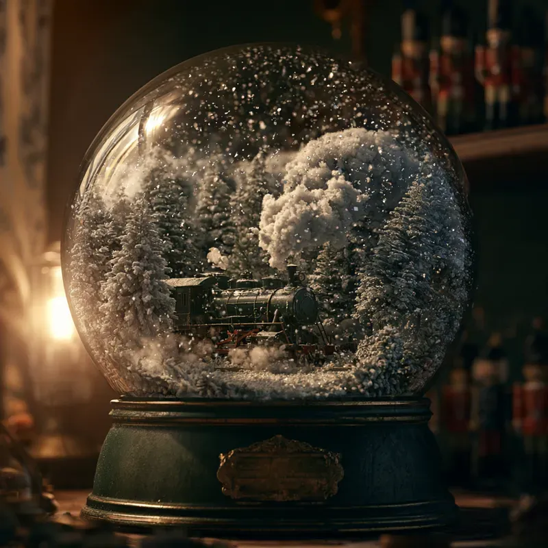 Christmas Snow Globe Generator