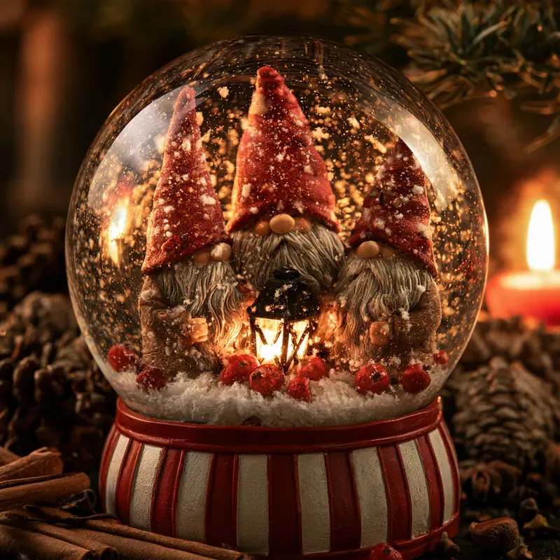 Christmas Snow Globe Generator