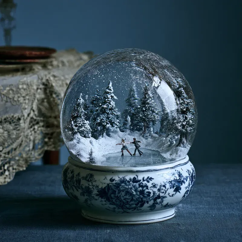 Christmas Snow Globe Generator