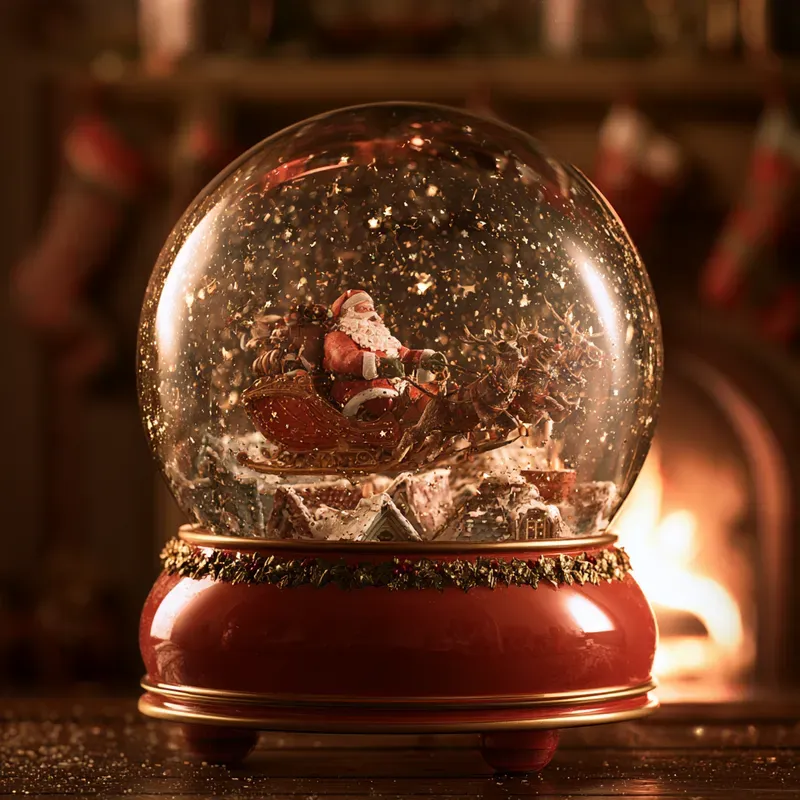 Christmas Snow Globe Generator