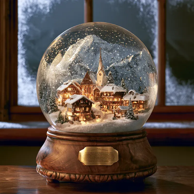 Christmas Snow Globe Generator