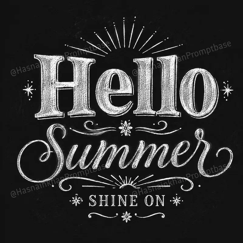 Vintage Chalk Retro Summer Tshirt Designs
