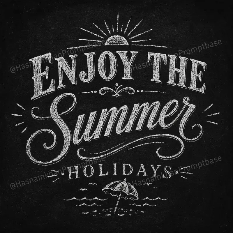 Vintage Chalk Retro Summer Tshirt Designs