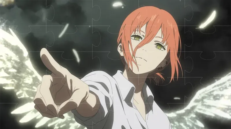 Chainsaw Man Style Anime Frames