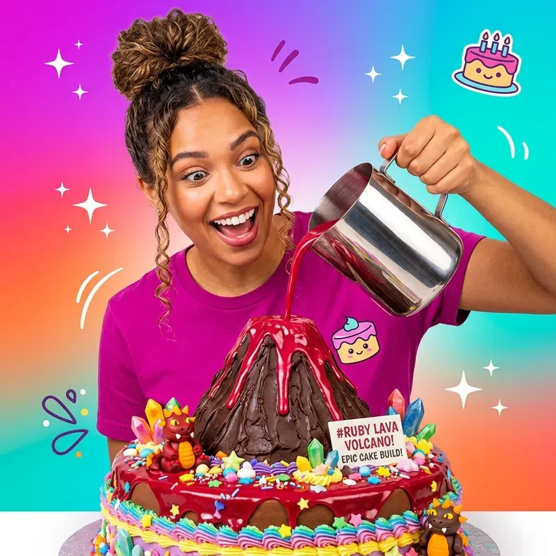 Magic Pour Cakes