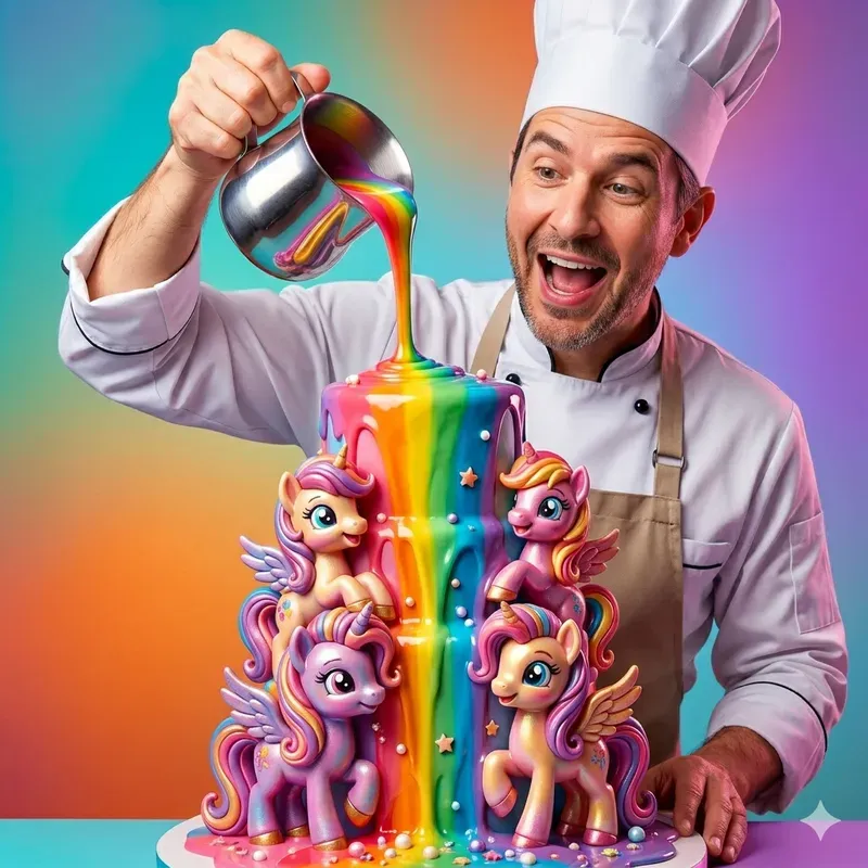 Magic Pour Cakes