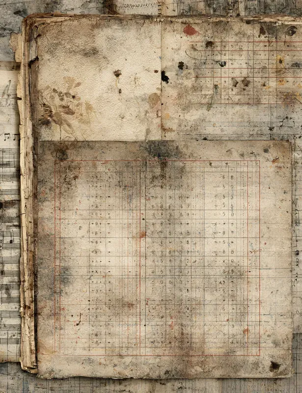 Distressed Ephemera Backgrounds