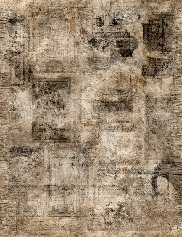 Distressed Ephemera Backgrounds