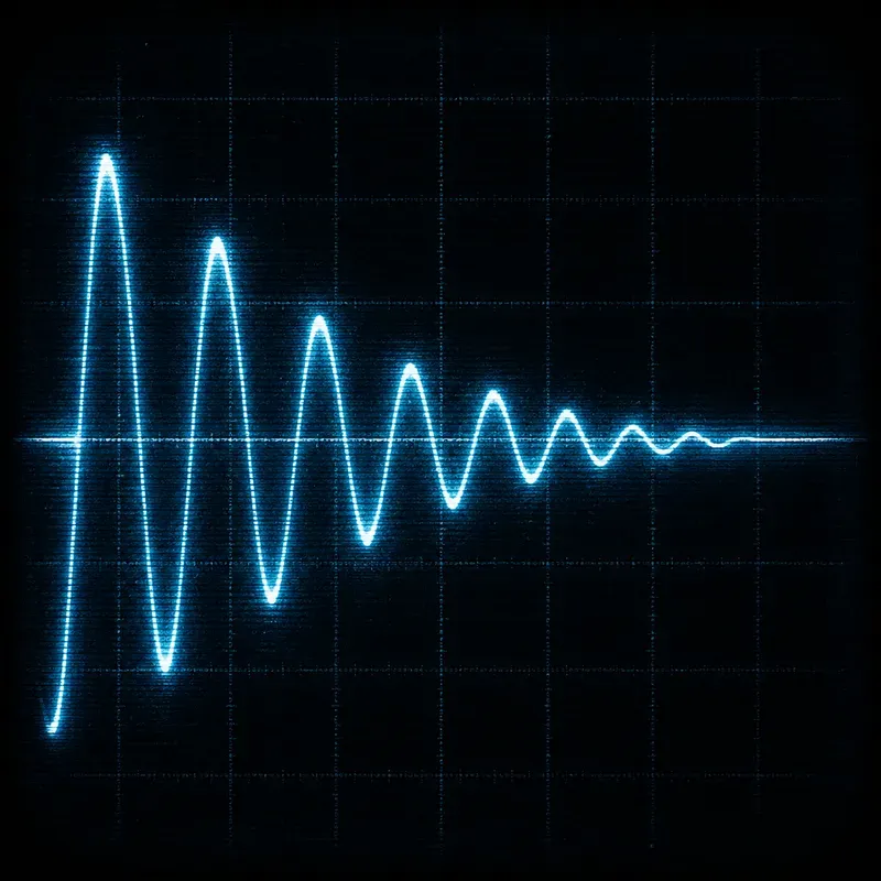 Analog Oscilloscope Light Art
