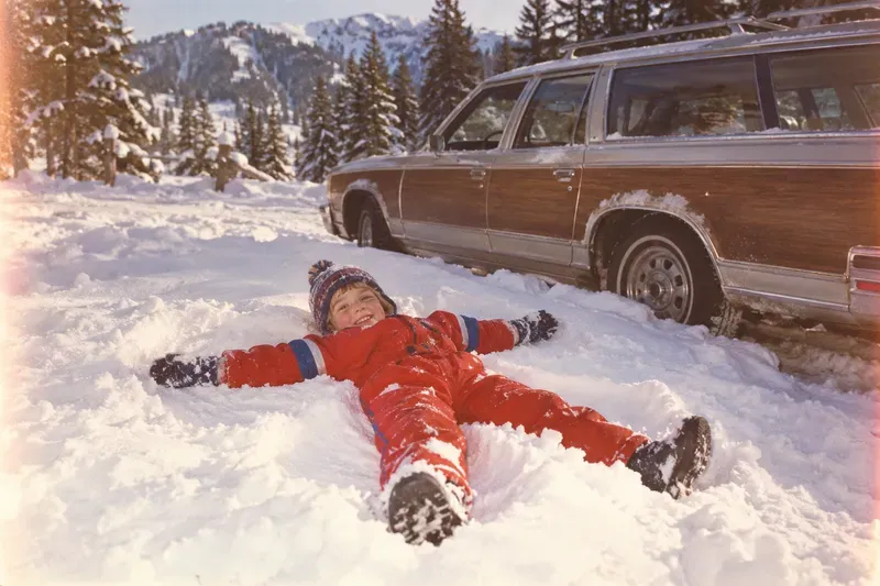 80s Ski Trip Photos