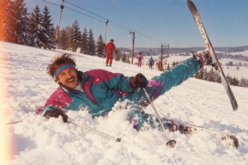 80s Ski Trip Photos